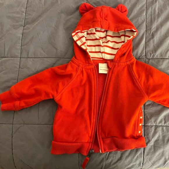 Hanna Andersson Bear Hoodie (3-6 mo) - Picture 1 of 2